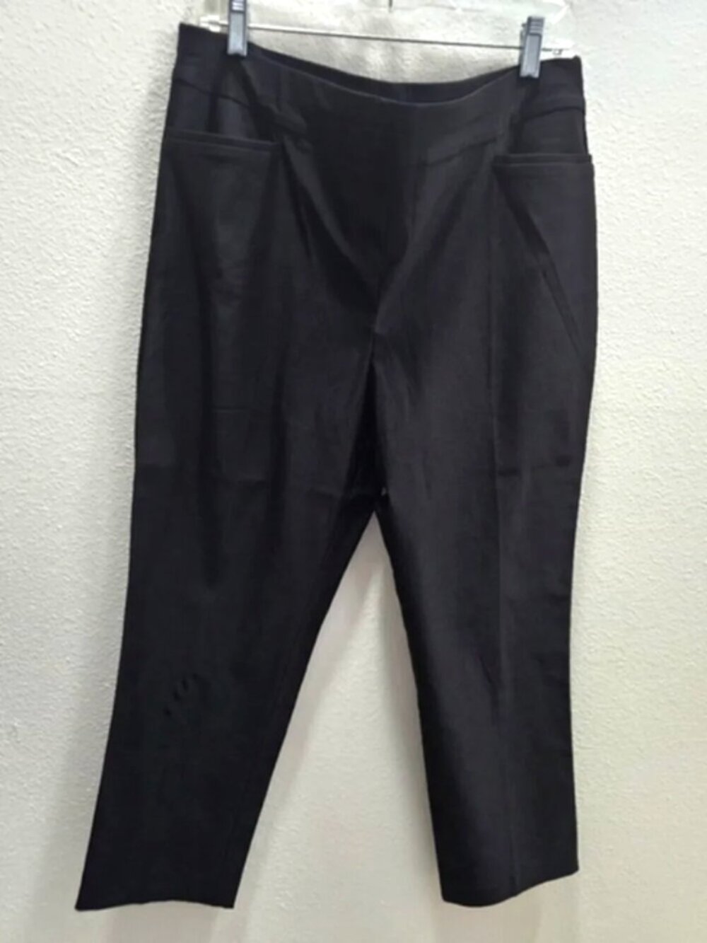 Chico's Black Straight-Leg Brigitte Pants size 2.5P